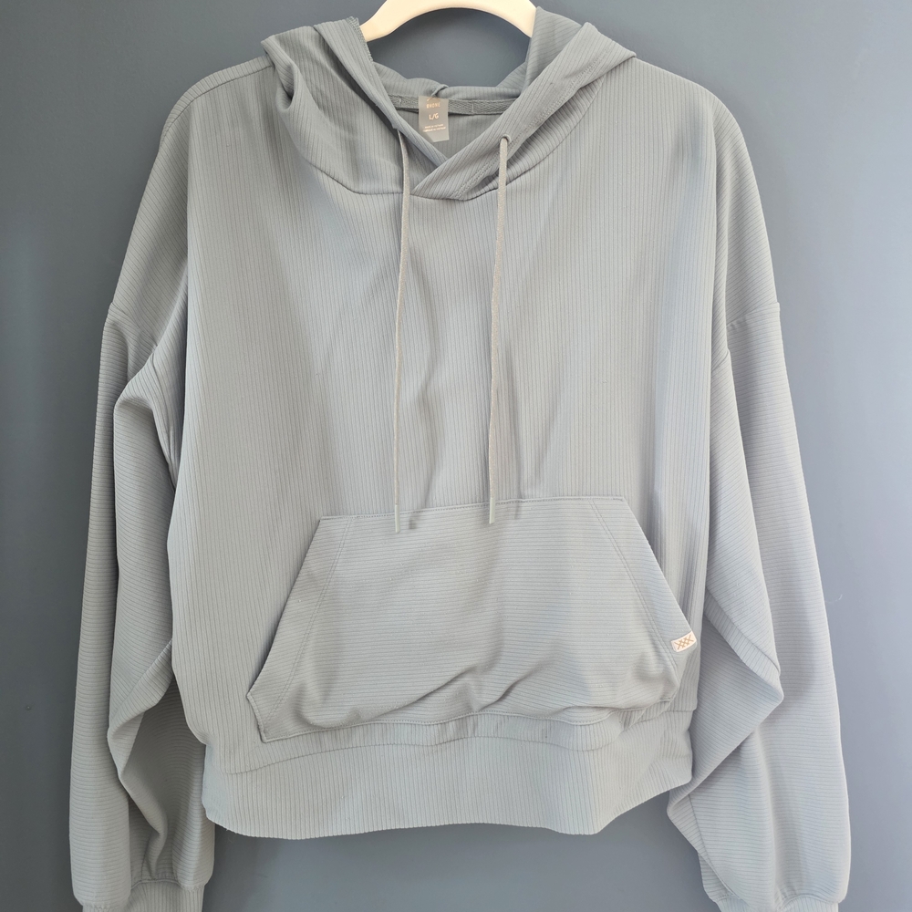 Rhone Steel Blue Athletic Hoodie